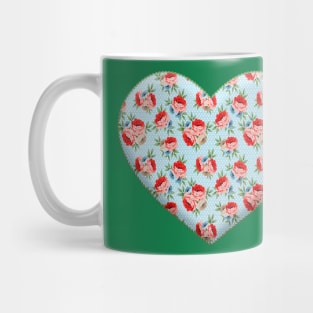 stitched heart Mug